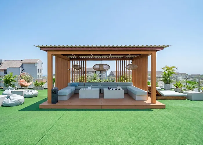 Aster - Stylish Loft With Rooftop Pool & Sauna アパート チャングー